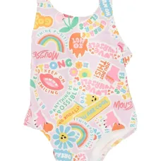 Купальник с графичным принтом