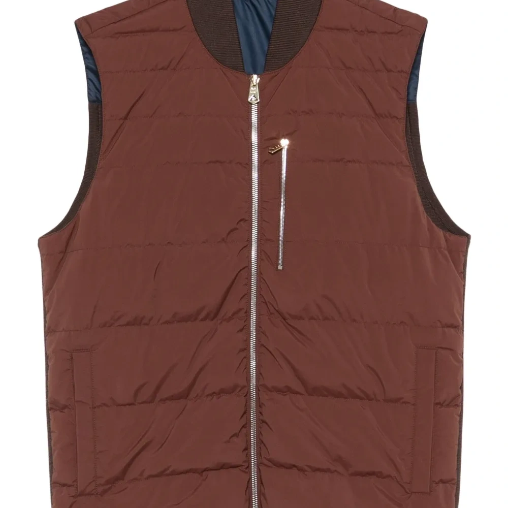 Стеганый жилет на молнии