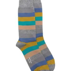 Носки в полоску с логотипом