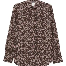 Рубашка с цветочным принтом