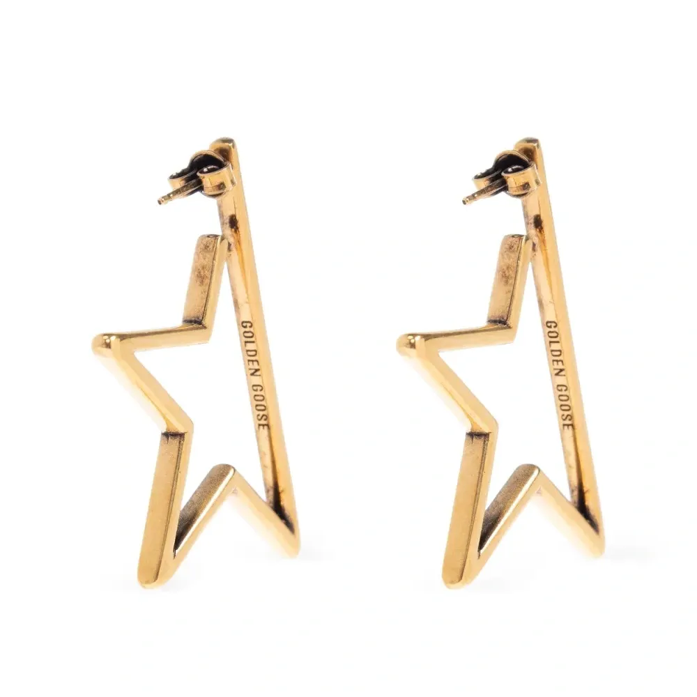 Серьги в форме звезд