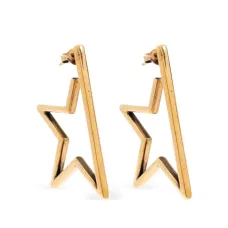 Серьги в форме звезд