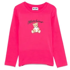 Топ с длинными рукавами и принтом