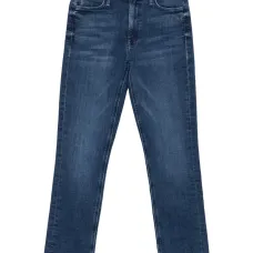 Джинсы с бахромой