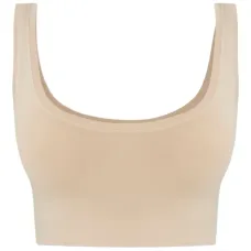 Бесшовный бюстгальтер с U-образным вырезом