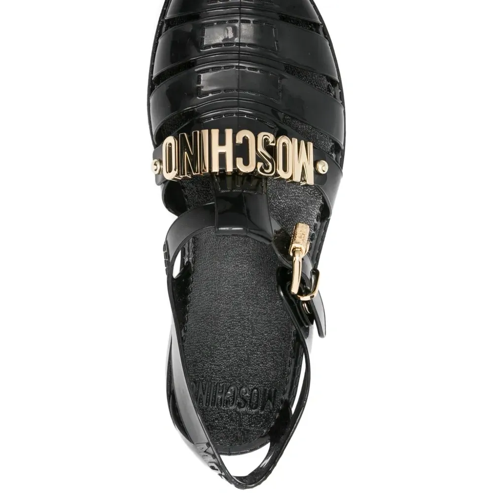 Сандалии с логотипом Сандалии с логотипом