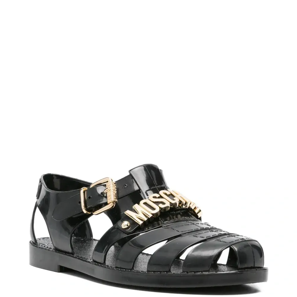 Сандалии с логотипом Сандалии с логотипом