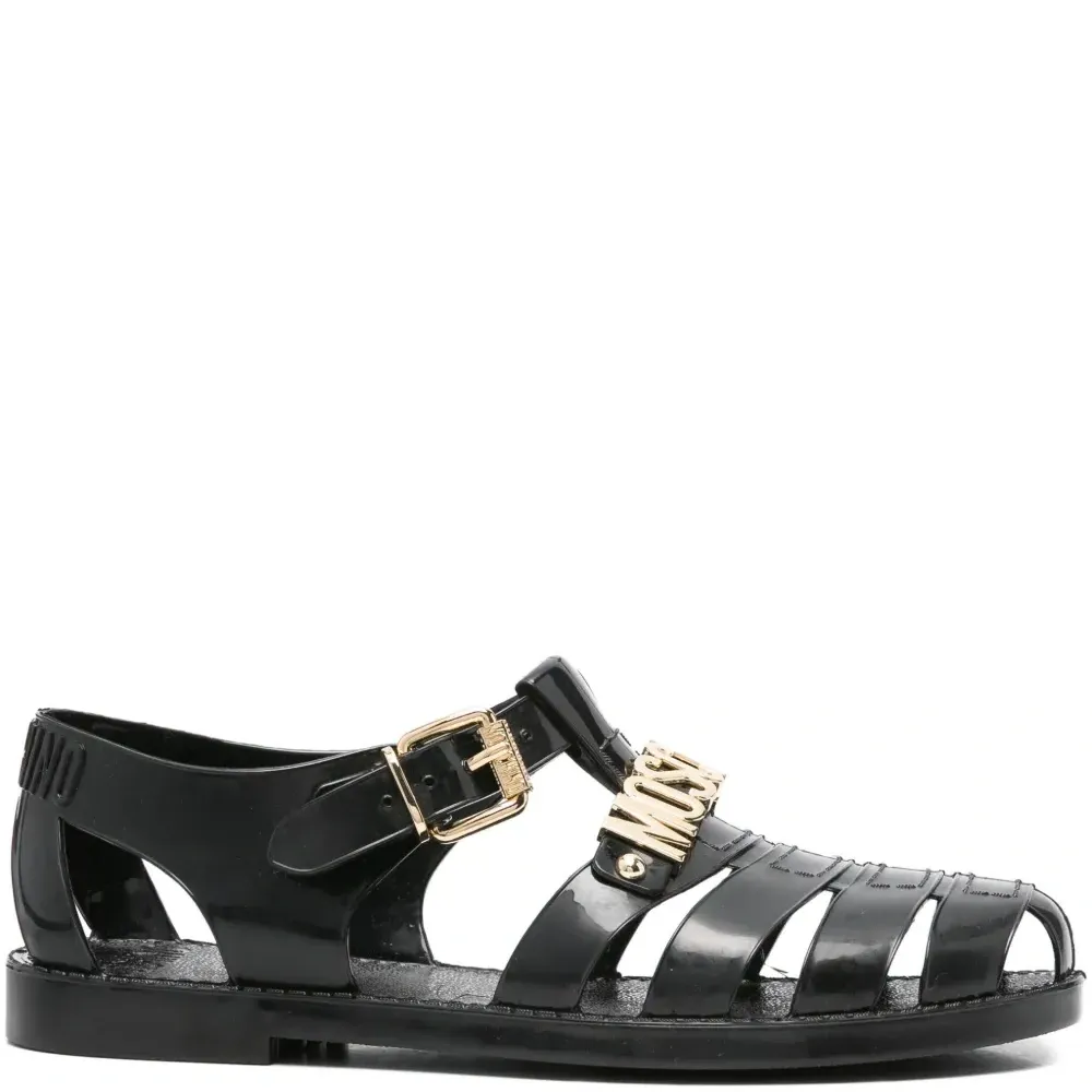 Сандалии с логотипом Сандалии с логотипом