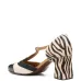 Туфли с зебровым принтом
