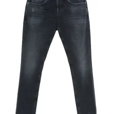 Джинсы скинни с эффектом потертости Джинсы скинни с эффектом потертости