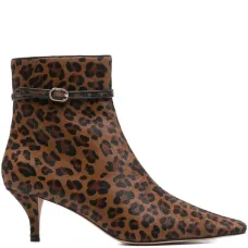 Ботильоны с леопардовым принтом