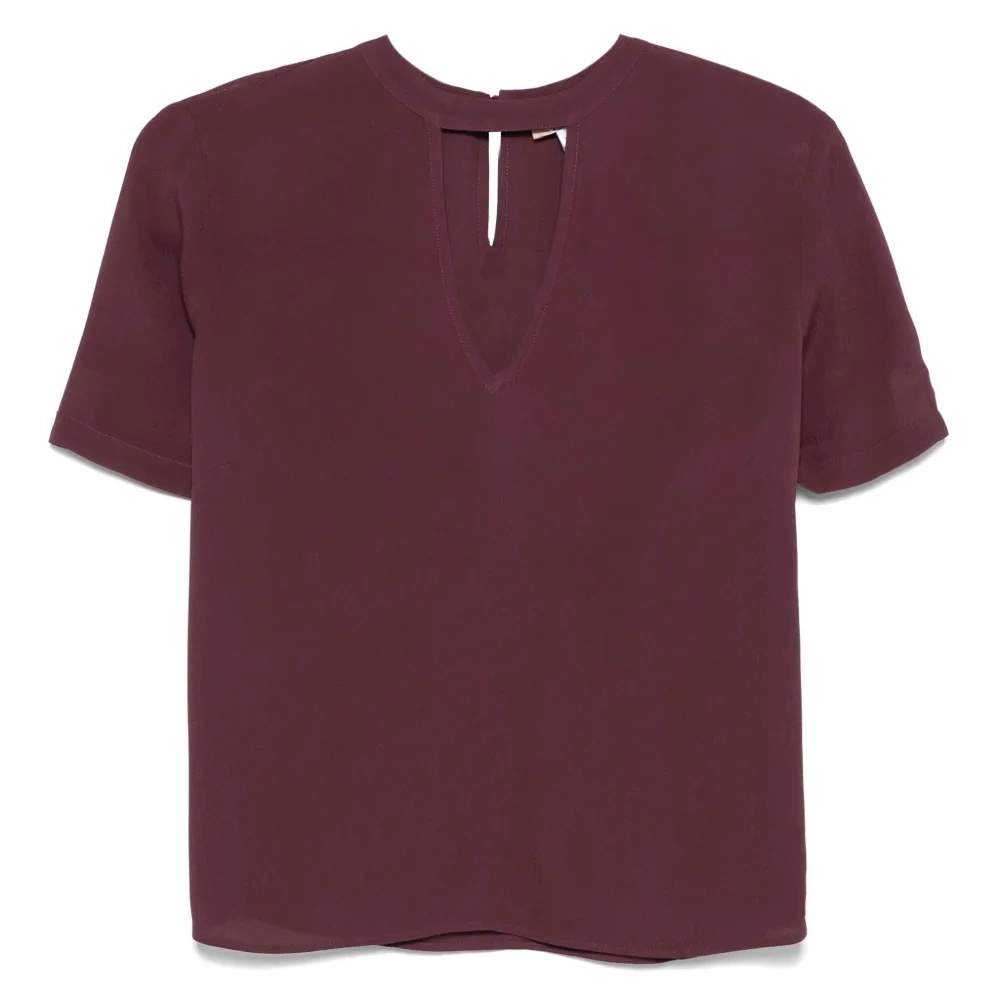 Топ с короткими рукавами Топ с короткими рукавами