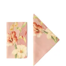 Набор Ibiscus Colony из четырех льняных салфеток