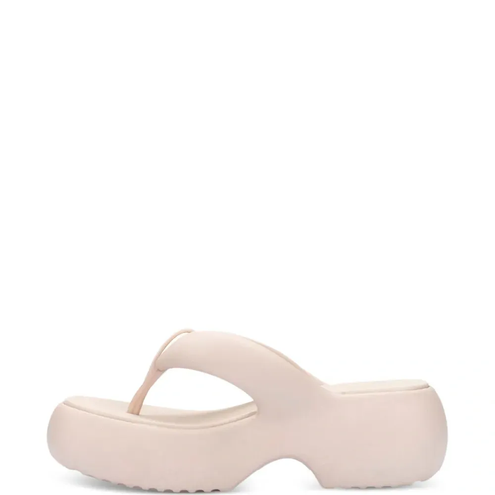 Шлепанцы Free Fuzzy на платформе