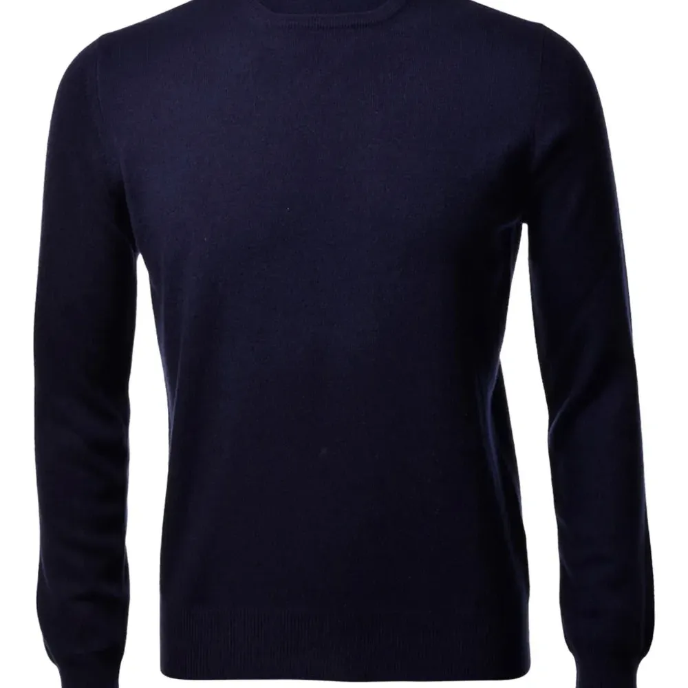 Кашемировый свитер с круглым вырезом