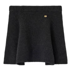 Трикотажная расклешенная юбка мини Трикотажная расклешенная юбка мини