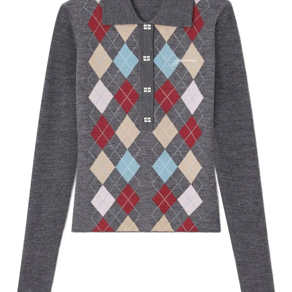 Рубашка поло в рубчик