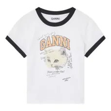 Топ с принтом Kitty