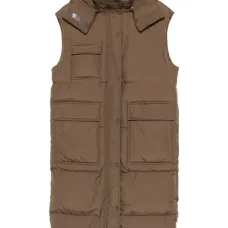 Стеганый жилет с капюшоном Стеганый жилет с капюшоном