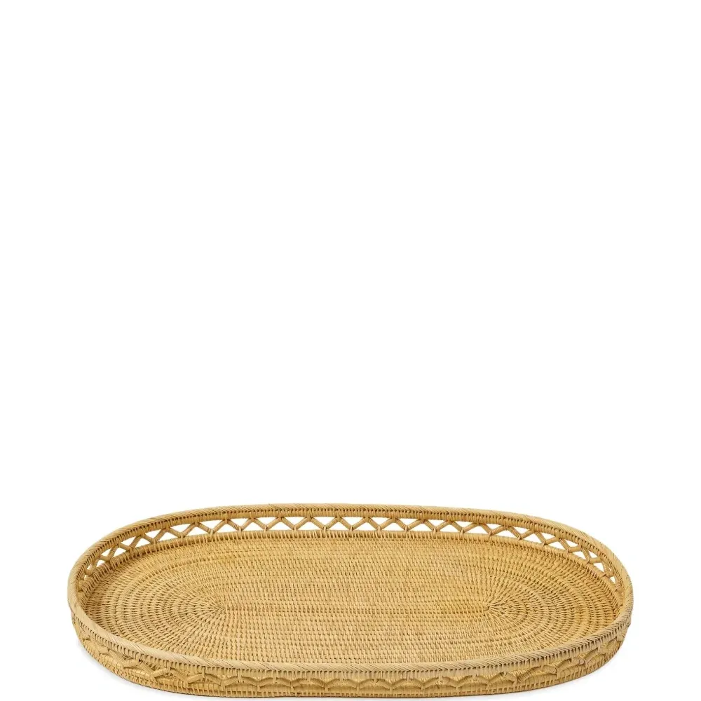 Большой овальный поднос Sabbia