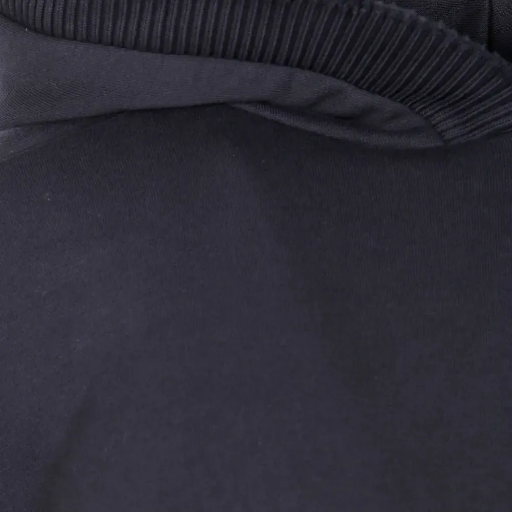 Худи с отделкой в рубчик