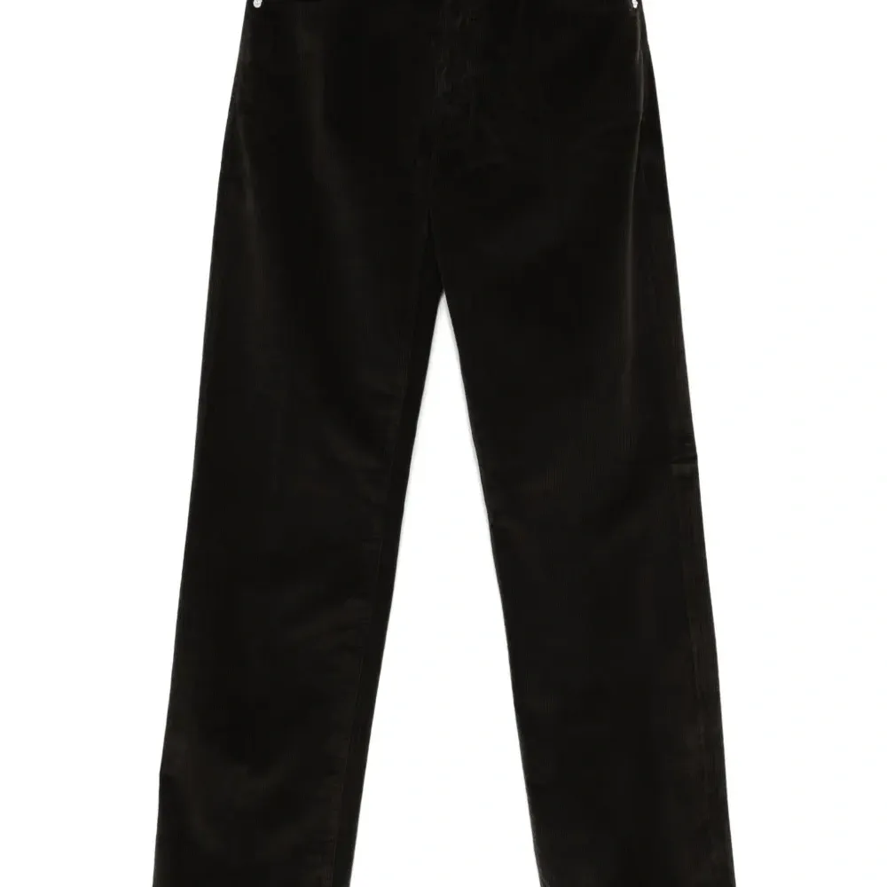 Прямые брюки на пуговице