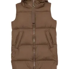 Стеганый жилет с капюшоном Стеганый жилет с капюшоном