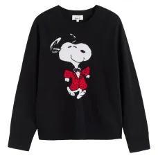 свитер с танцующим Снупи