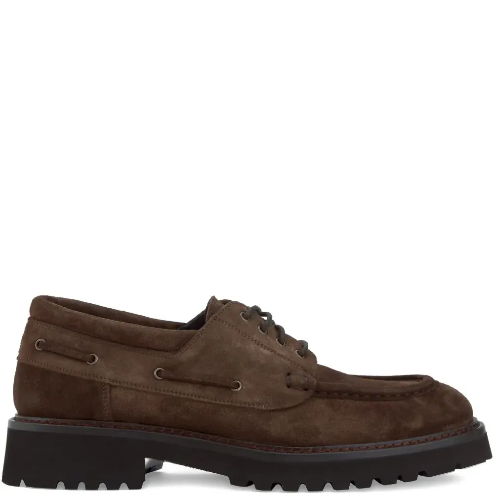 Туфли дерби на шнуровке