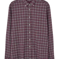 Клетчатая рубашка на пуговицах Клетчатая рубашка на пуговицах