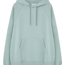 Свитер с рукавами реглан и капюшоном