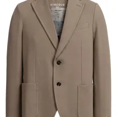 Пиджак с накладными карманами