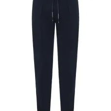 Брюки с кулиской и складками