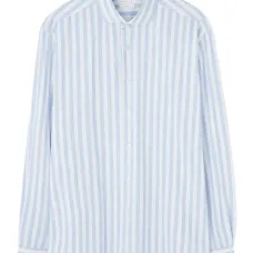 Полосатая рубашка с длинными рукавами