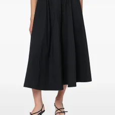 Плиссированная юбка с карманом