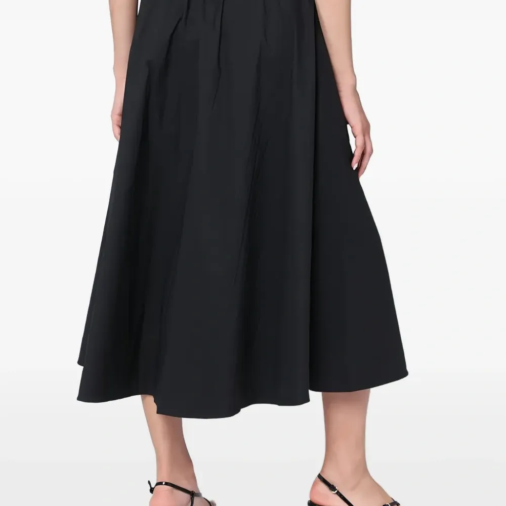 Плиссированная юбка с карманом