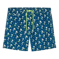 Плавки-шорты с принтом