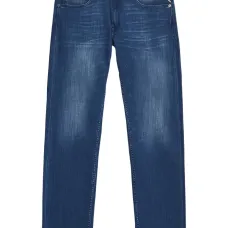 Джинсы с нашивкой-логотипом