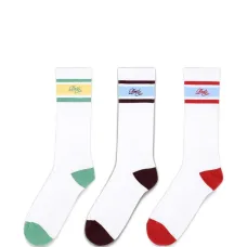 Набор из трёх пар носков с полосками