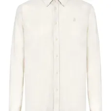 Льняная рубашка Kristian с длинными рукавами