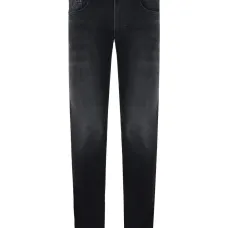 Джинсы с эффектом потертости Джинсы с эффектом потертости