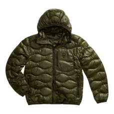 Стеганая куртка с капюшоном