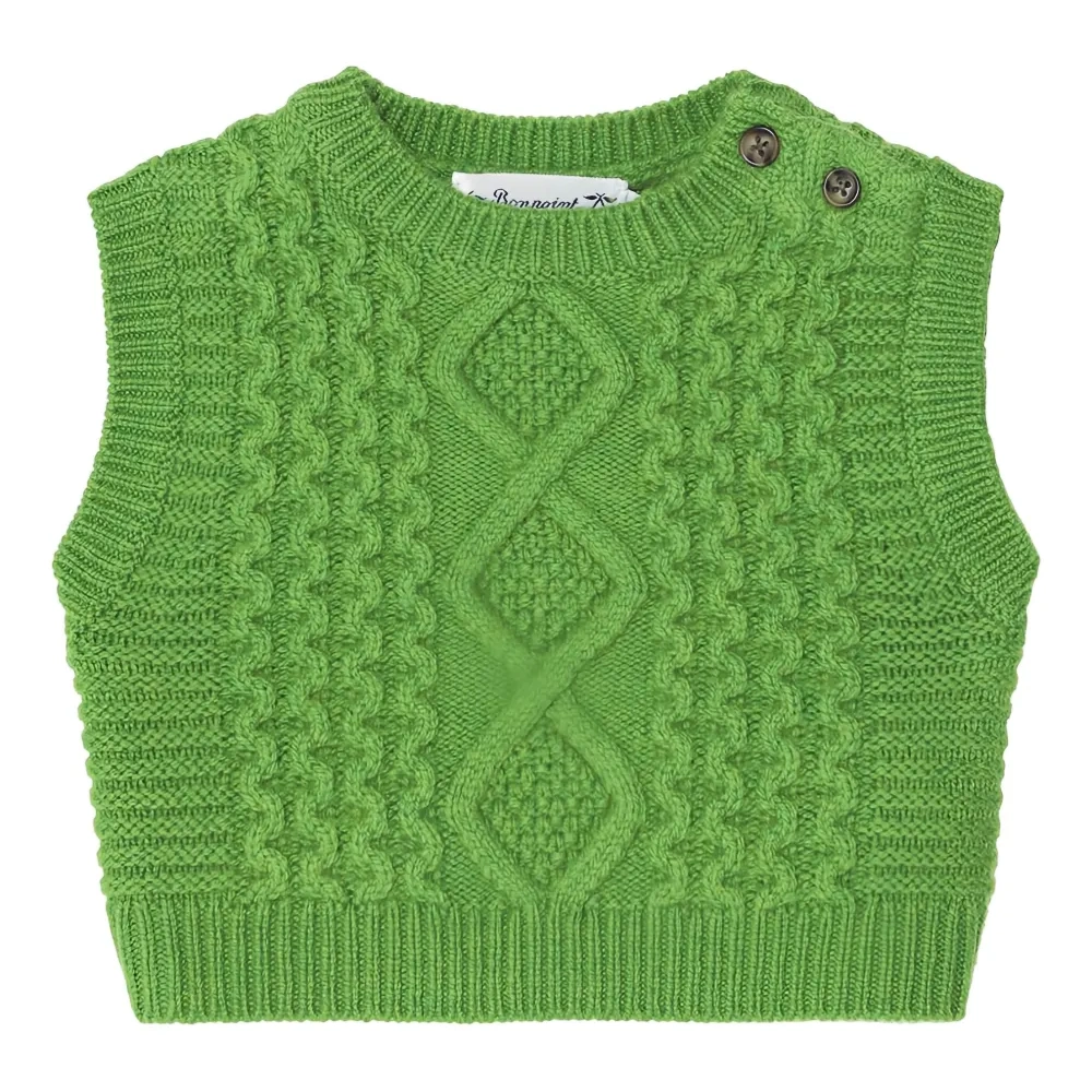 Жилет фактурной вязки