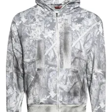 Камуфляжное худи на молнии с принтом Realtree