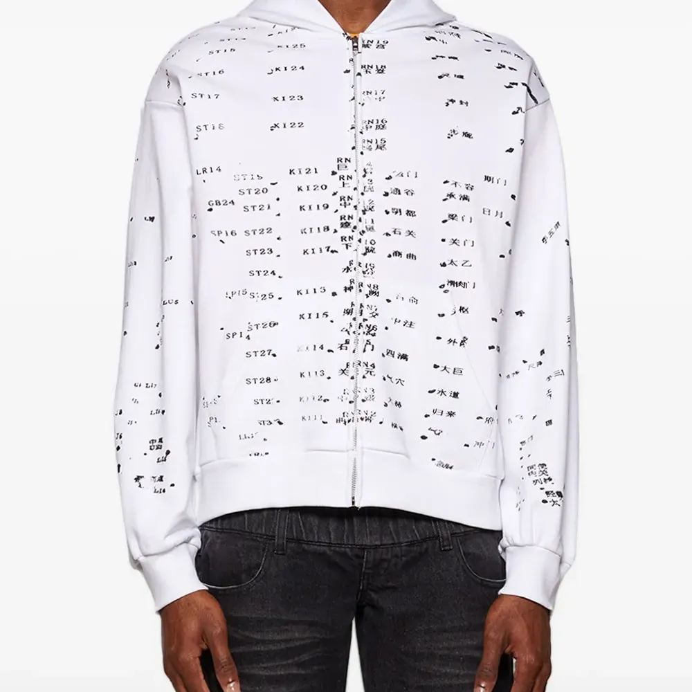 Толстовка на молнии Acupuncture