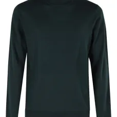 Шерстяной свитер с высоким воротником