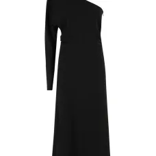 Платье макси на одно плечо