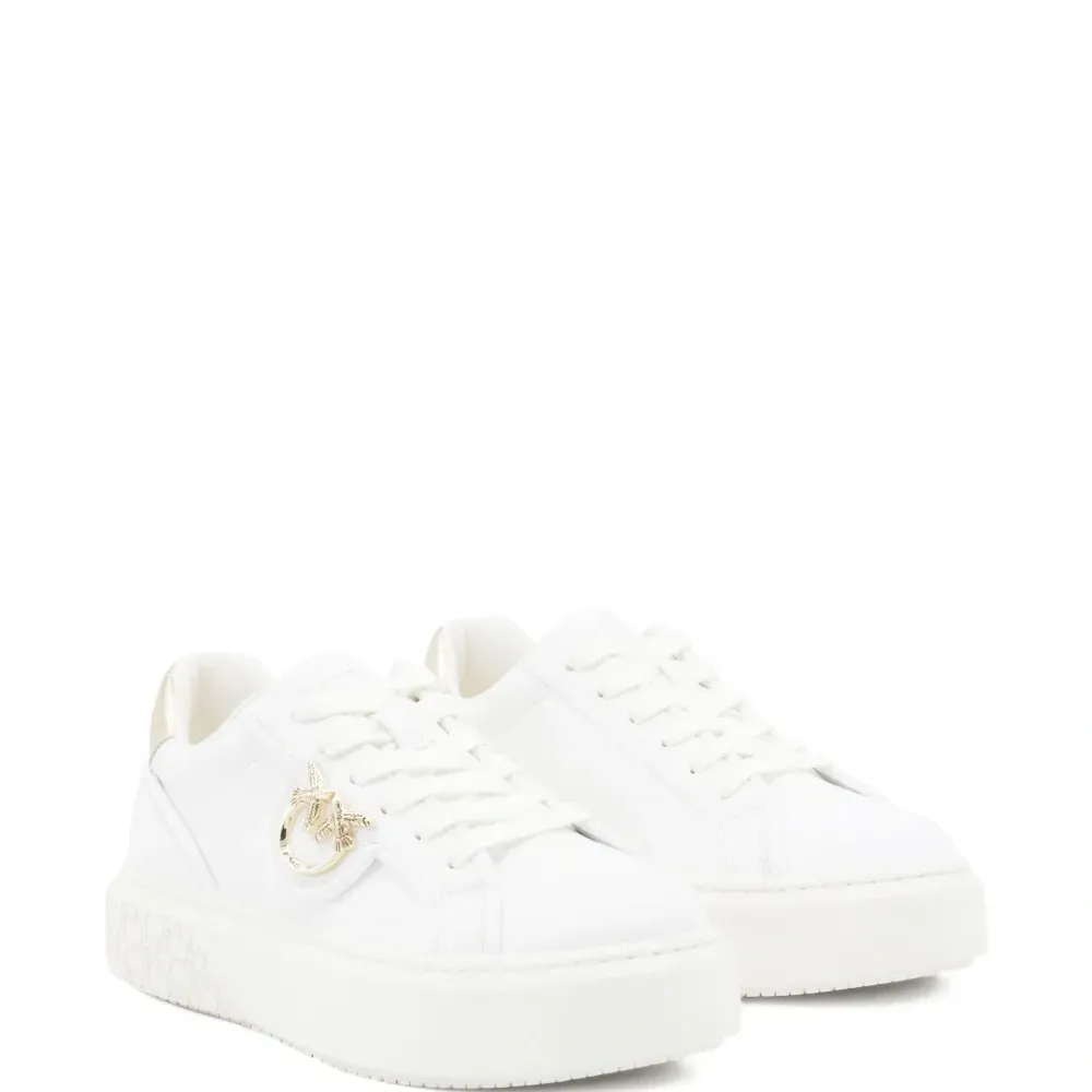 Декорированные кроссовки с эффектом металлик