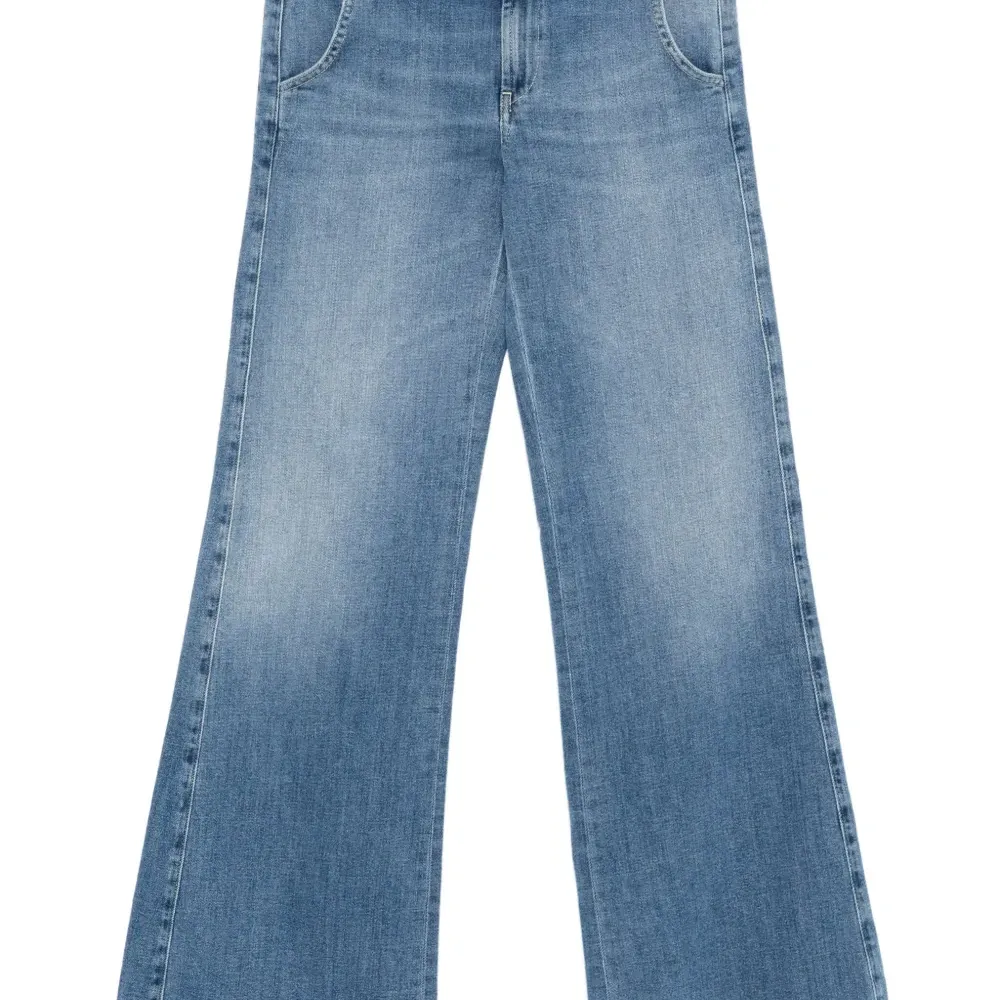 Джинсы с бахромой