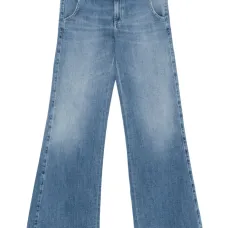 Джинсы с бахромой